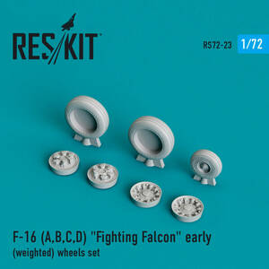 ◆◇RESKIT【RS72-0023】1/72 F-16A ホイール&タイヤ(汎用)◇◆