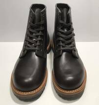 ほぼ新品!! HAWKINS ホーキンス HL40111 DRESS BOOT ドレス ブーツ 濃茶 ベックマン タイプ us 7.5 / 25.5cm オイルレザー_画像3