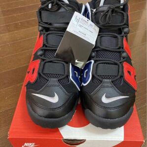 【土日限定値下げ】新品未使用品　NIKE AIR MORE UPTEMPO '96 26.5cm BLACK RED NAVY