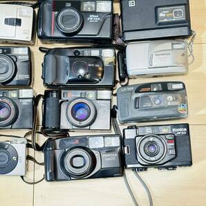 1円～ まとめ売り コンパクトカメラ 計24台 Canon、Nikon、FUJIFILM、OLYMPUS、PENTAX、Konica、RICOH、KYOCERA等 カメラまとめの画像5