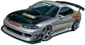 プラモデル　1/24　ザ・チューンドカー　No.24　トップシークレット S15 シルビア '99（ニッサン）　送料無料