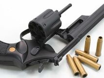 クラウンモデル S&W M29 .44マグナム 8インチ ブラック エアーコッキングリボルバー 18才以上用 NO.13220　送料無料_画像4