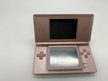 任天堂 ニンテンドーDS Lite メタリックロゼ 充電器付き　動作確認済み_画像3