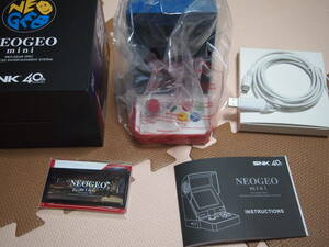 １円スタート 美品　SNK ネオジオミニ 本体　NeoGeo Mini