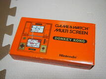 １円スタート　Nintendo　ゲームウォッチ　ドンキーコング　DK-52　Nintendo GAME&WATCH DONKEY KONG_画像2