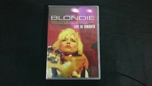 【輸入盤 盤美品 DVD】Blondie(ブロンディ)『LIVE IN TORONT Recorded in concert August 18.1982 at the Canadian National Expo Toronto