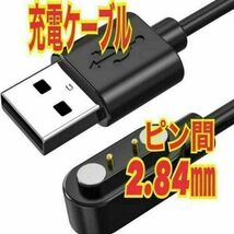 2.84mm　充電ケーブル　スマートウォッチ USBケーブル ピン間　⑥_画像1