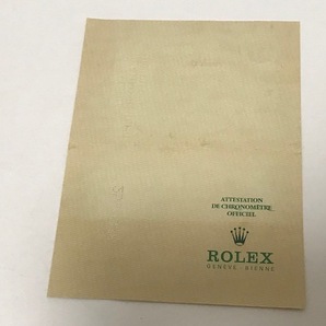 ROLEX ロレックス デイトジャスト 1601 クロノメーター 証明書 ギャランティー 時計 保証書 当時物 ヴィンテージ 希少 アンティークの画像10