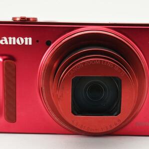 【183】美品 Canon キャノン PowerShot SX610 HS パワーショット レッド コンパクトデジタルカメラの画像3