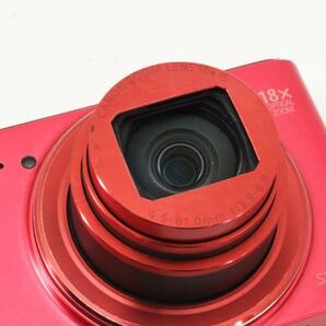 【183】美品 Canon キャノン PowerShot SX610 HS パワーショット レッド コンパクトデジタルカメラの画像10