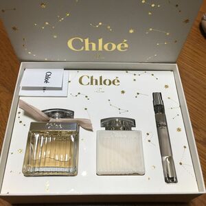 新品 chloe クロエ オードパルファム75mlホリデーセット 香水 ボディローション 3点ギフトセット 匿名配送