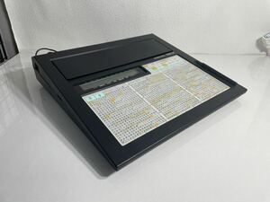 SILVER REED デスクワード JX-20 日本語タイプライター シルバー精工 ブラック ケース　取扱説明書　タッチペン付属　レトロ