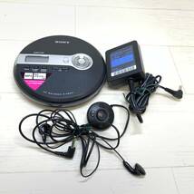 ■SONY MP3 CD-R/RW D-NE241 ソニー ポータブルCDプレーヤー ブラック ウォークマン 中古 一部動作確認済■C41741_画像1