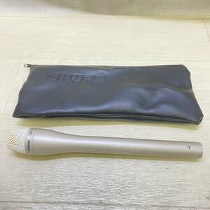 ▲ SHURE シュアー SM63L DYNAMIC LOZ ダイナミックマイク 音出し確認済み 音響 マイク ケース付き USED ▲ C14138