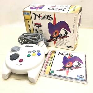 ♪恐らく未使用品? SEGA セガ セガサターン NIGHTS ナイツ 特別限定版 セガマルチコントローラーセット ゲーム 現状品♪H23477