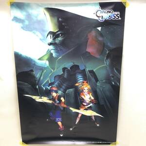 △CHRONO CROSS クロノクロス ポスター 縦71×横51 ゲーム キャラクター インテリア コレクション 中古品 △C73264