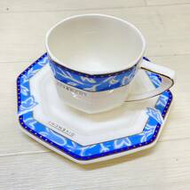 ▲ GIVENCHY MOMOYAMA ティーカップ ソーサーセット 茶器 食器 おしゃれ インテリア コレクション ティータイム 高級感 現状品 ▲ G14210_画像2