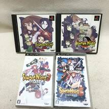 △PlayStation PSP サモンナイト ゲームソフト 4点 シュミレーションRPG ゲーム 動作未確認 ジャンク品△G73306_画像1