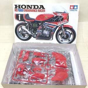 ☆TAMIYA タミヤ HONDA ホンダ RS1000 耐久レーサー 1/12 オートバイシリーズ No.14 バイク プラモデル コレクション 現状品☆K81157