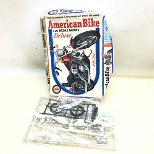 ♪河合商会 プラモデル アメリカンバイク デラックス American Bike Deluxe 1/20 玩具 ホビー 箱付き 現状品♪C22559