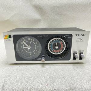 ▲ TEAC ティアック トータルタイマー TT-24 一部動作確認 時計 置き型 タイマー オーディオタイマー 現状品 ▲ K14286