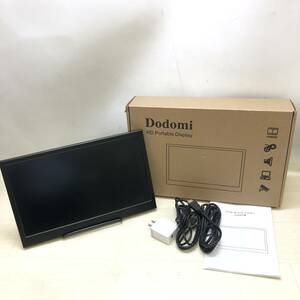 △Dodomi HD Portable Display ポータブルディスプレイモニター 薄型 軽量 ゲーム PC 動作未確認 ジャンク品△R73347