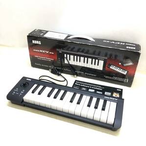 ★KORG コルグ microKEY-25 MIDIキーボード 25鍵盤 コントローラー 楽器 音楽 コントローラー 現状品★K01964の画像1