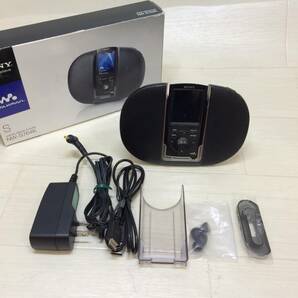 ☆SONY ソニー WALKMAN ウォークマン NW-S764 アクティブスピーカー RDP-NWT17 ポータブル デジタルオーディオ 通電動作 現状品☆K81206の画像1