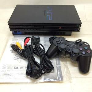 *SONY Sony PlayStation 2 body SCPH-30000 PlayStation 2 video game retro out box attaching electrification verification rubber screw lack of present condition goods *C81235