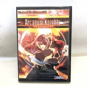 ♪送料一律185円 未開封品 Arcanum Knights アルカナムナイツ 偽英国紳士団 Windows専用 DungeonRPG ゲーム♪C23655