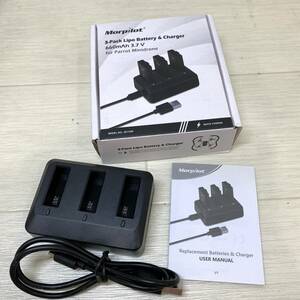 ■Moroilot ミニドローン用 バッテリー充電器のみ Battery Charger 2011029 充電ハブ 3本同時 通電のみ確認済■C41944