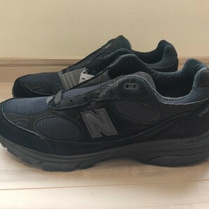 29cm 新品 NEW BALANCE ニューバランス MR993TB 黒 ブラック TRIPLE BLACK トリプルブラック 検 990 992 998 アメリカ製 USA製 GL BKの画像6