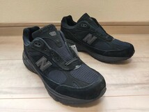 24.5cm 新品 NEW BALANCE ニューバランス WR993TB 黒 ブラック TRIPLE BLACK トリプルブラック 検 990 992 998 アメリカ製 USA製 GL BK_画像5