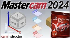 SolidWorks　2023　Premium ＋ MasterCam 2024 Windows ダウンロード永久版