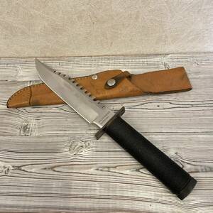 M137 WILDERNESS SURVIVAL サバイバルナイフ 440-STAINLESS ケース付き Custom knife