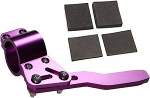 【訳ありアウトレット品】紫色 パープル SC RACING ウィンカーレバー ポジションアップキット ポジション ステアリング 調整アイテム