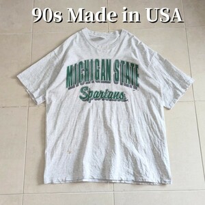 90s USA製 Michigan ミシガン大学　Tシャツ シングルステッチ　XL