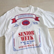 90s USA製 SENIOR WEEK　Tシャツ シングルステッチ　XL_画像7