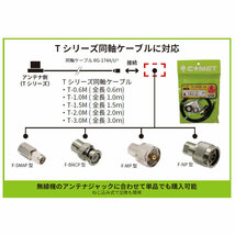 F-スターターセット コメット FME変換コネクター3種 6個 FME-P/MP,FME-P/BNC-P,FME-P/SMA-P_画像5