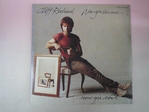 45306■LP 白ラベル/見本盤 クリフ・リチャード / CLIFF　RICHARD NOW YOU SEE ME NO YOU DONT