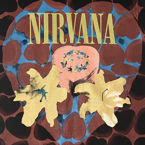 XL NIRVANA ニルヴァーナ heart shaped box Tシャツ ハートシェイプドボックス カートコバーン 総柄 新品 （Giant 90s ビンテージ USA製）の画像6