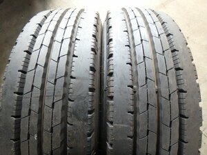 C764-2 約9分山 送料無料【195/75R15 109/107】ダンロップ SPLT50M 夏タイヤ 2本 2021年製