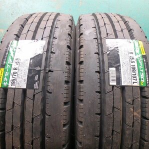 C788 2023年製 新品 送料無料【195/70R15.5 109/107】 ダンロップ SPLT50M 夏タイヤ 2本の画像1