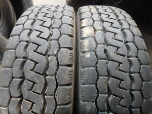 C793 送料無料【205/70R16 111/109】ブリヂストン M804 ミックスタイヤ 2本 約6.5分山