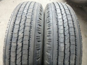 C791 送料無料【175/75R15 103/101】ダンロップ SP35 夏タイヤ 2本 2019年製 約7.5分山