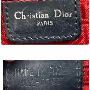 1円【超稀品】Christian Dior ディオール ハンドバッグ レディディオール デニム チャーム インディゴ ブルーの画像7