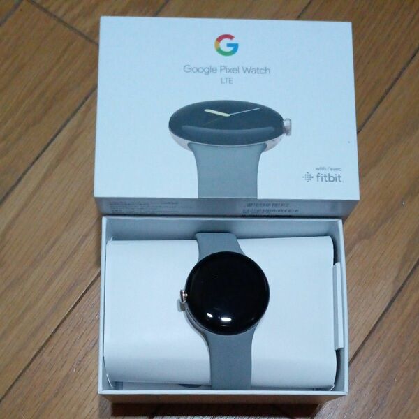 【新品　未使用　SoftBank店舗で購入】 Google Pixel Watchシャンパンゴールドケースアクティブバンドヘーゼル