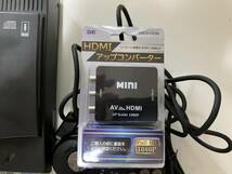 動作確認済パナソニック 3DO　REAL FZ-10 AV→HDMI変換コンバーター付属　ソフト2本(オーバードライヴィン、ブルーフォレスト物語)セット_画像3