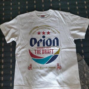沖縄オリオンビール メンズ白TシャツSサイズ