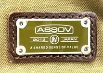 アッソブ AS2OV 062100 WALLET SHOULDER ウォレット ショルダーバッグ ポーチ サコッシュ ミニ TA0183 ◇_画像3